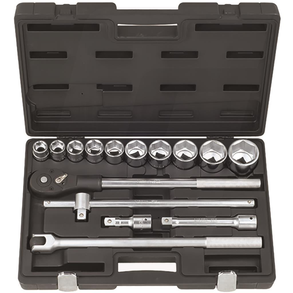 Coffret douilles 3/4' 6p 15pcs