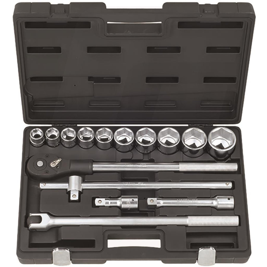 Coffret douilles 3/4' 6p 15pcs