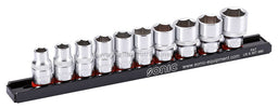 Set douilles courtes 3/8" 10pc
