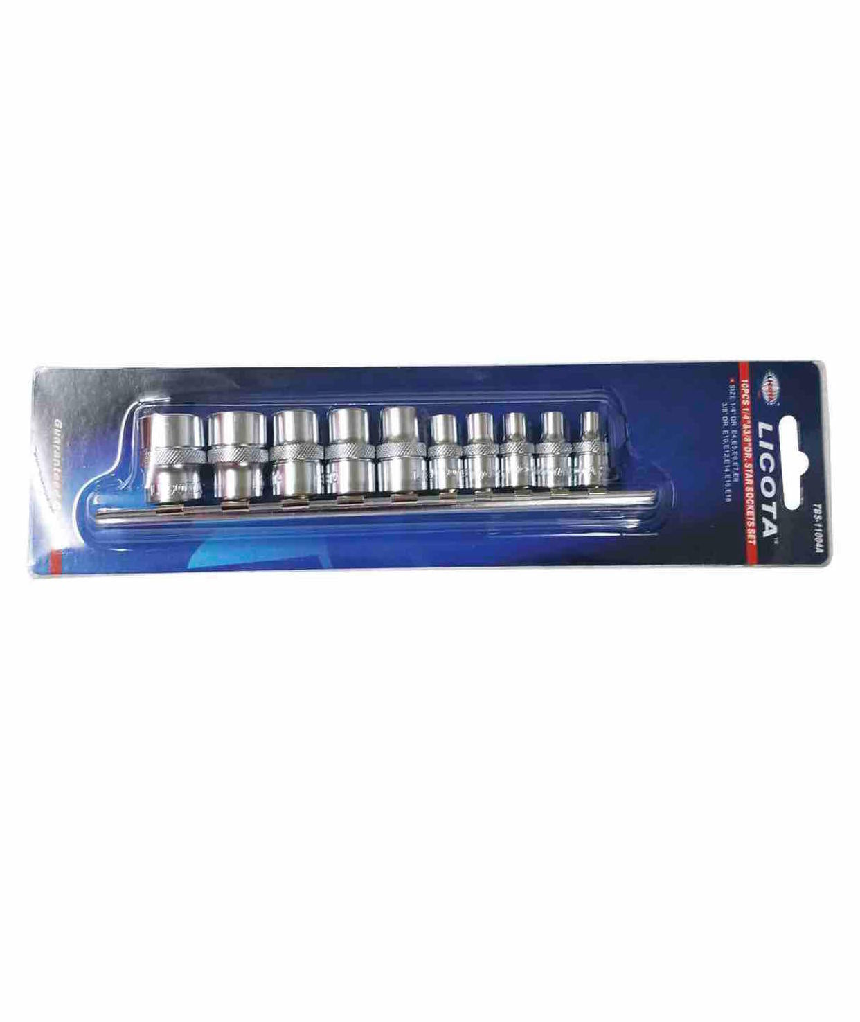 Set douilles Tx femelle (1/4"-3/8") 10pcs