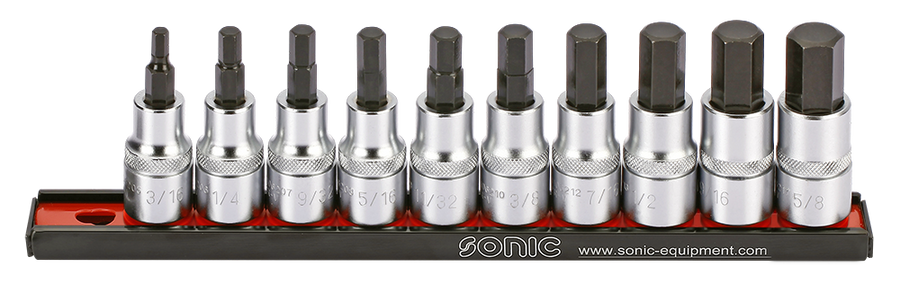 Set 1/2” douilles allen 10pcs