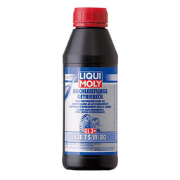 Huile pour engrenages hautes perf (GL3+) SAE 75W80   500 ml