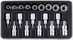 Set embouts sur douilles Tx mâle et femelle (19 pcs-1/2")