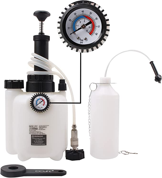 Kit de purge de frein (complet avec 3 adaptateurs) (ev. LA2906)