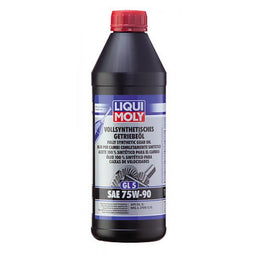 Huile pour engrenages 100 % synthèse (GL5) SAE 75W90   1 L