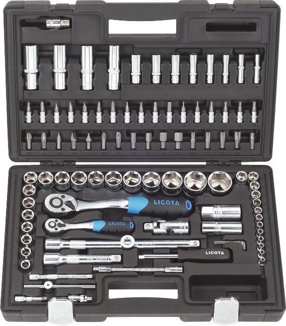 Coffret douilles 1/2” 12pans 24 pcs