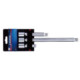 Jeu 3 rallonges à tête sphérique 3/8''