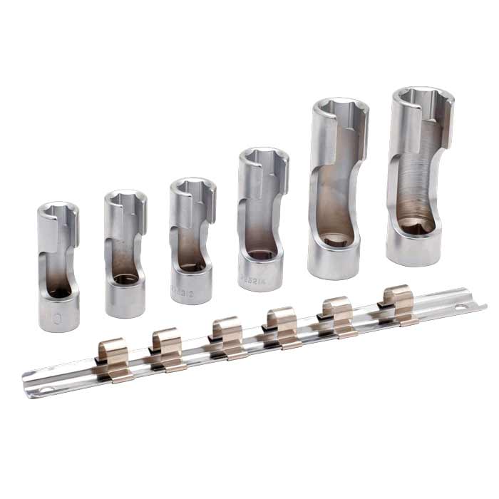 Set de 6 douilles pour tuyaux d’injecteurs