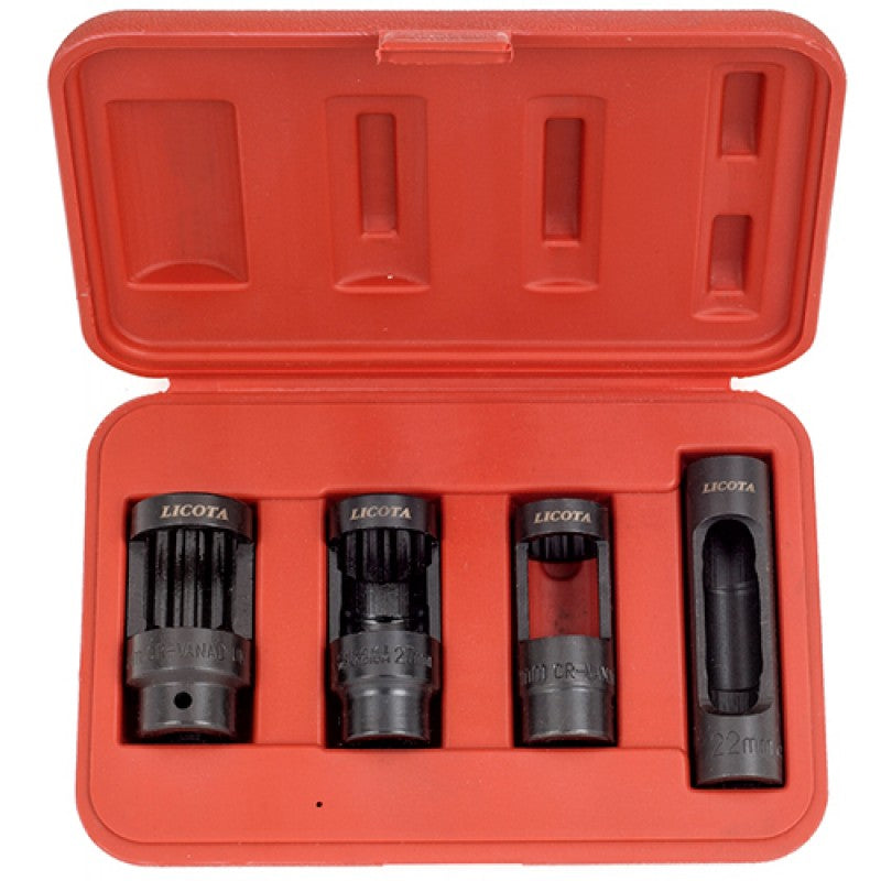 Coffret 4 douilles injecteur 1/2”