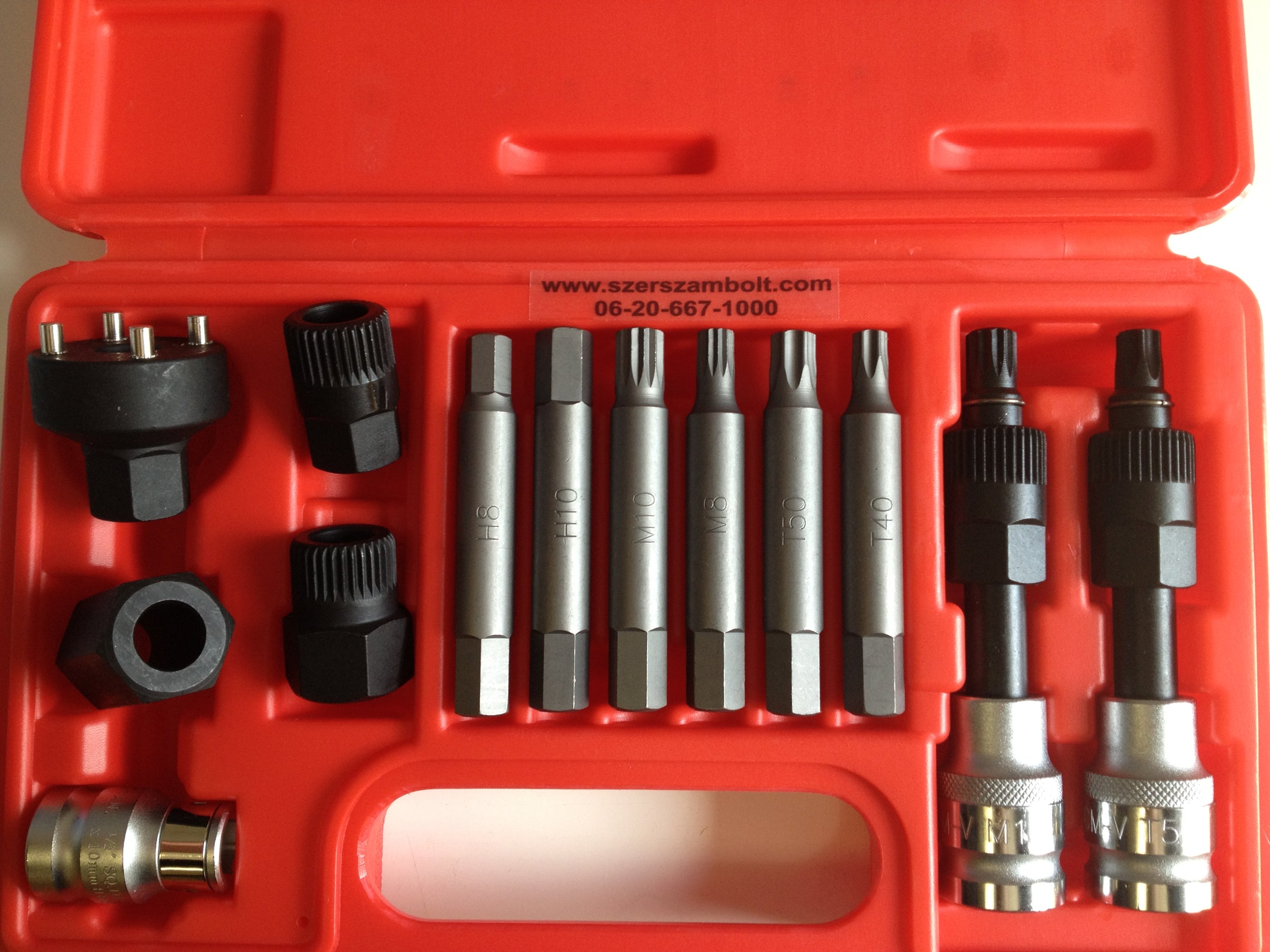 Kit universel pour alternateur 13pcs