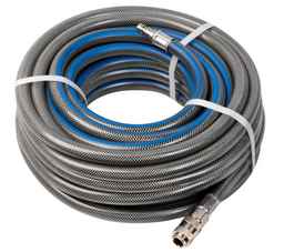 Tuyau d’air comprimé avec raccords rapides