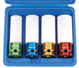 Douille longue 1/2'' 6pans 19mm spec jante alu