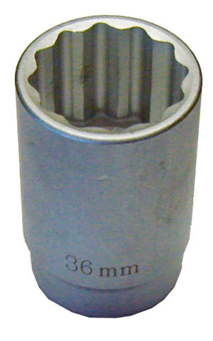 Coffret 5 douilles choc long. 1/2'' 12p 30-32-34-36mm + 6p 35' FINI=FINI
