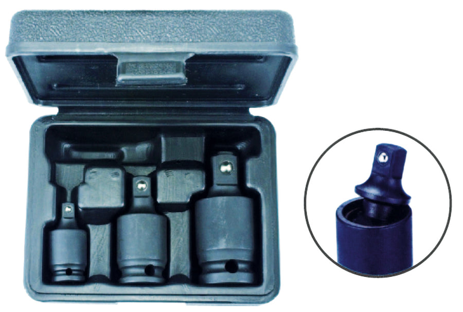 Coffret 3 genouillères à choc  1/4''-3/8''-1/2''