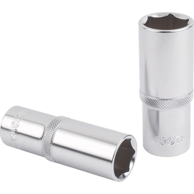Douille longue 1/2'' 6pans 12mm