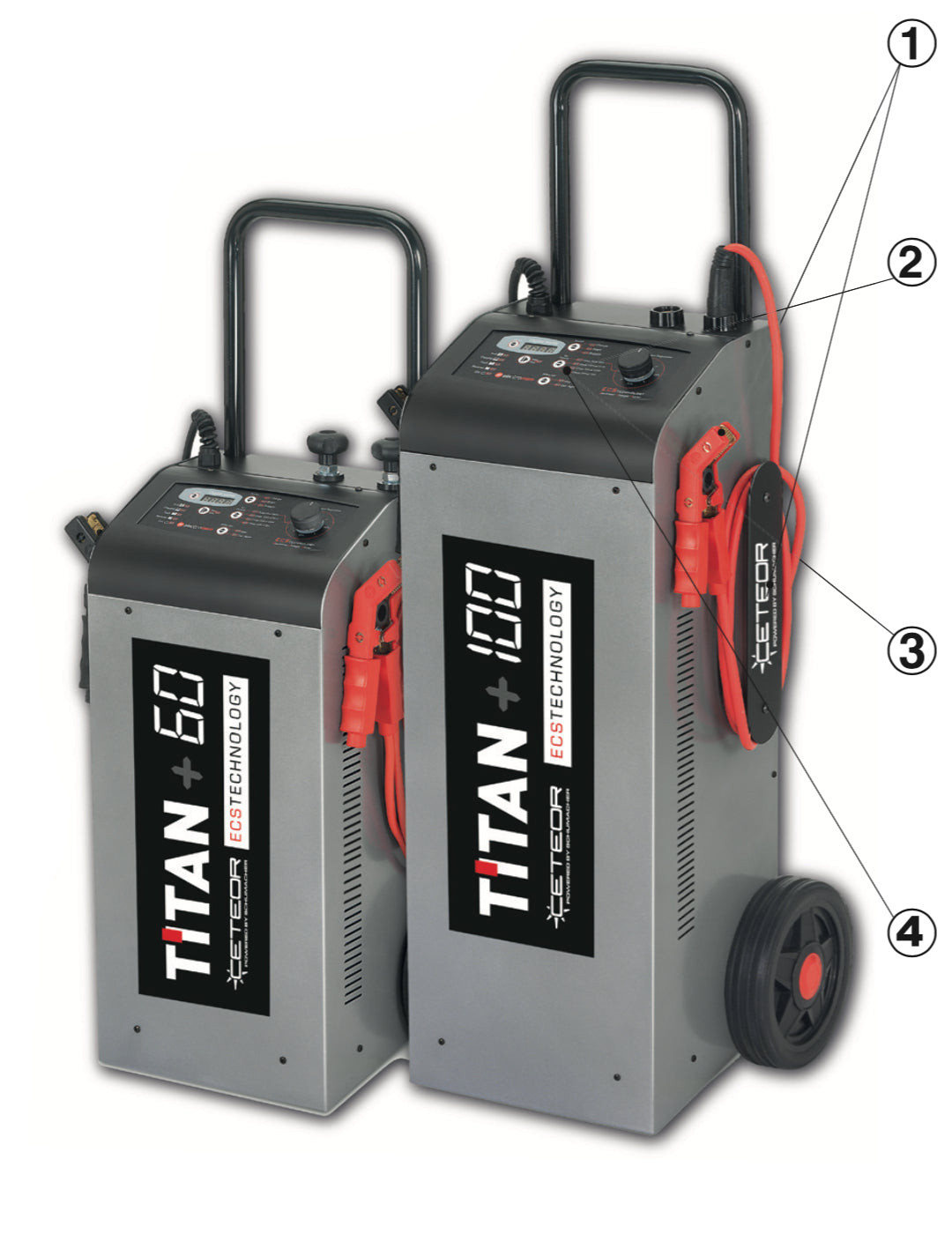 Chargeur/Booster TITAN 12-24V
