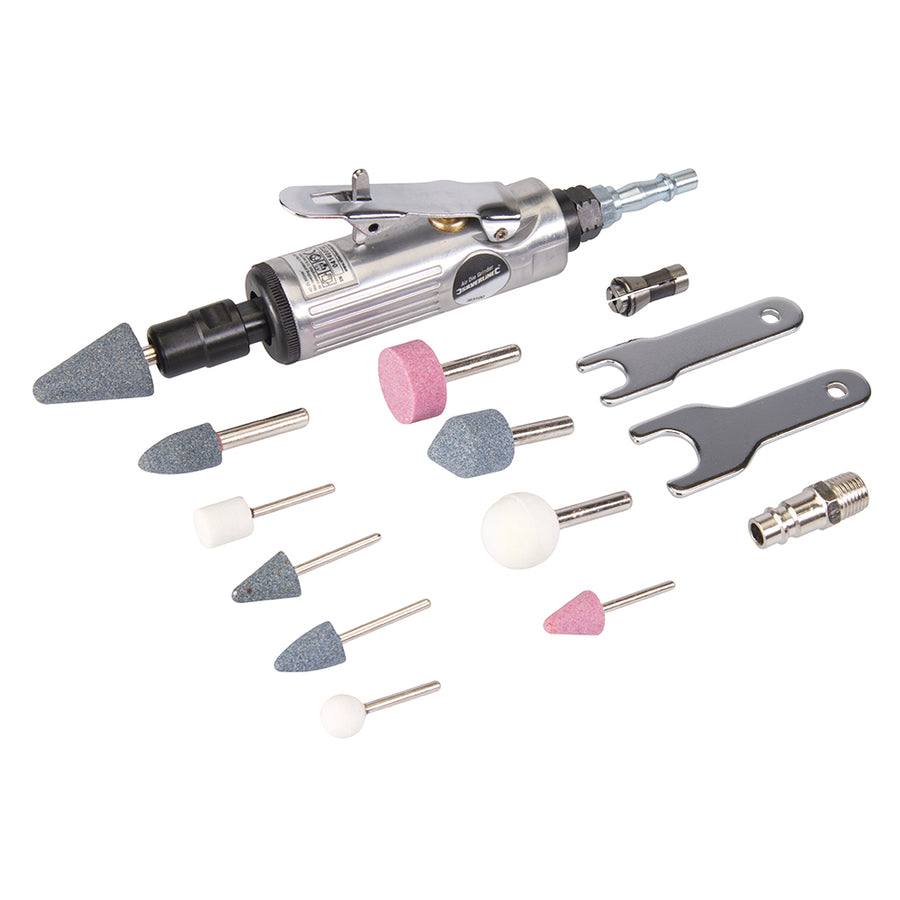 Meuleuse pneumatique set 15pcs (=LIPAG-10081)