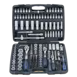 Set douilles+acc 6p 1/4-3/8-1/2'' 192pcs