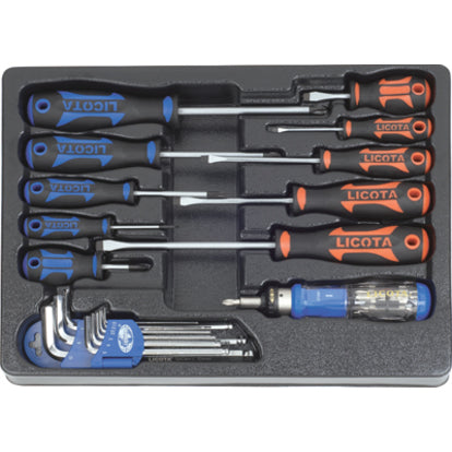 Module tournevis & clés allen 32 pcs