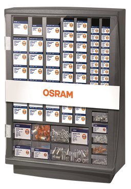 Display pour ampoules de voiture Osram 12V + Ampoules