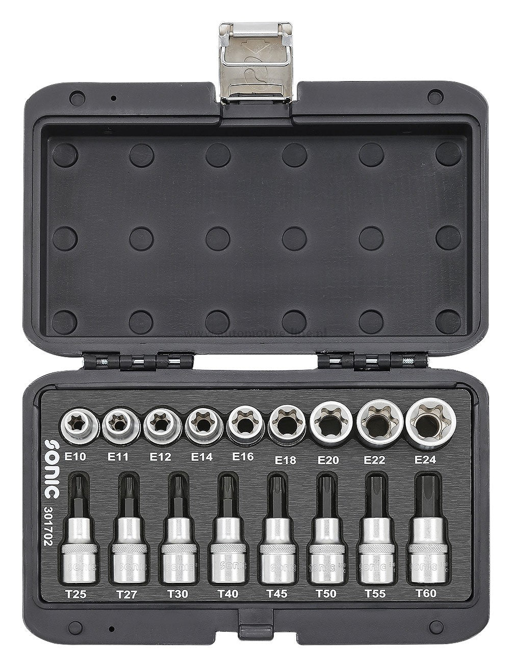 Set d'embouts sur douilles Tx mâme et femelles (17pcs-1/2")