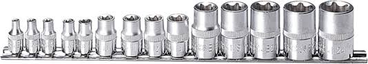 Set douilles Tx femelle (1/4"-3/8"-1/2") 14 pcs